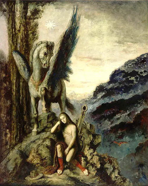 Der reisende Dichter - Gustave Moreau