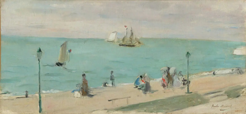 Am Strand - Berthe Morisot