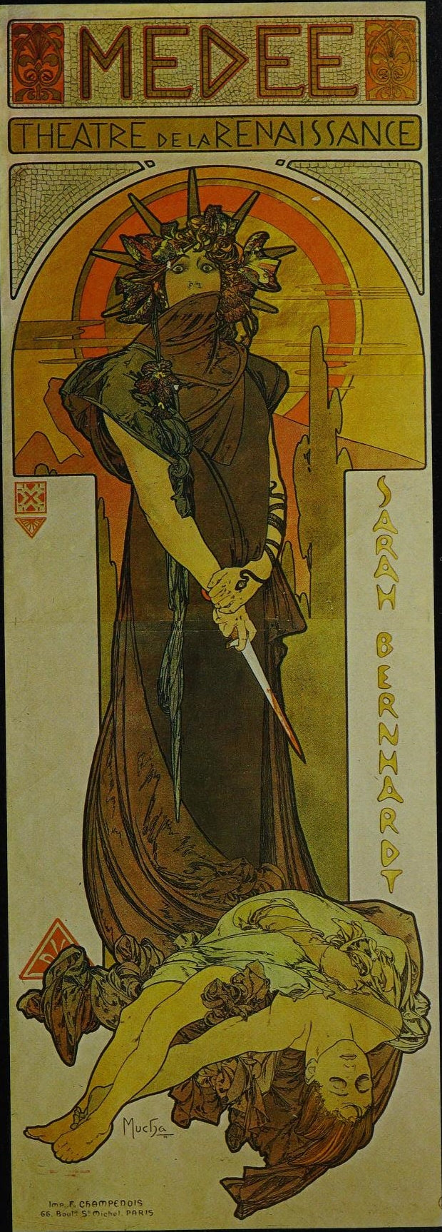 Medea - Alfons Mucha