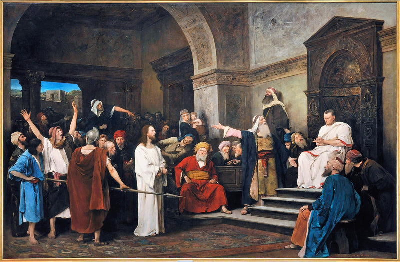 Le Christ devant Pilate - Mihály Munkácsy