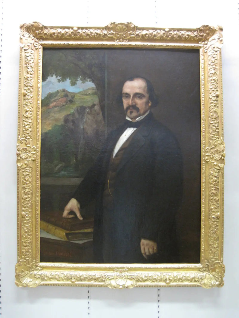 Porträt von Jean Paul Mazaroz - Gustave Courbet