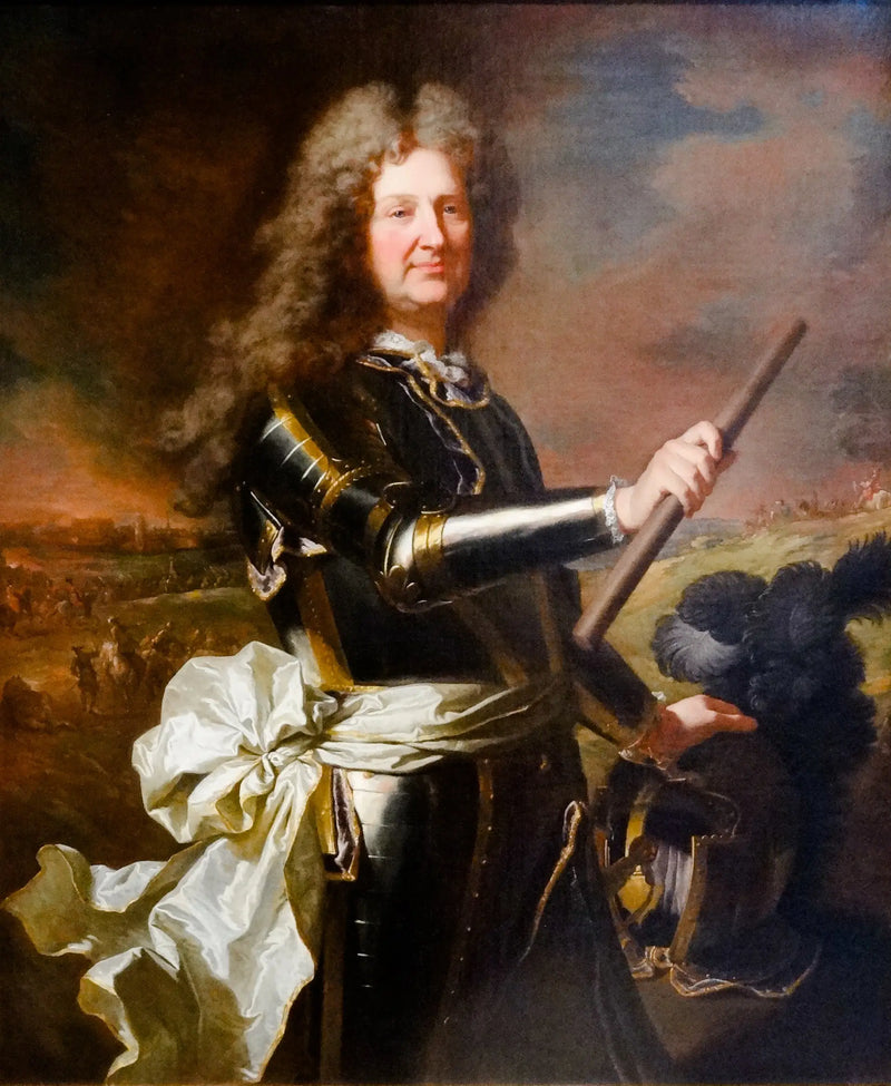 Portrait von Robert Jean Antoine de Franquetot, Graf von Coigny - Hyacinthe Rigaud