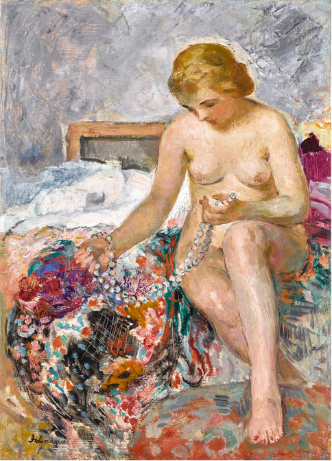 Nu au Coliier de perles - Henri Lebasque