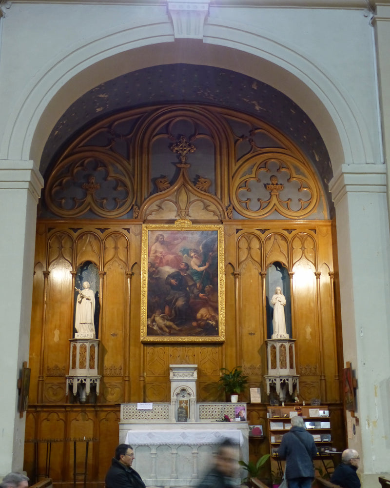 saint Roch intercédant pour les malades (Nîmes St Charles) - Charles-Joseph Natoire