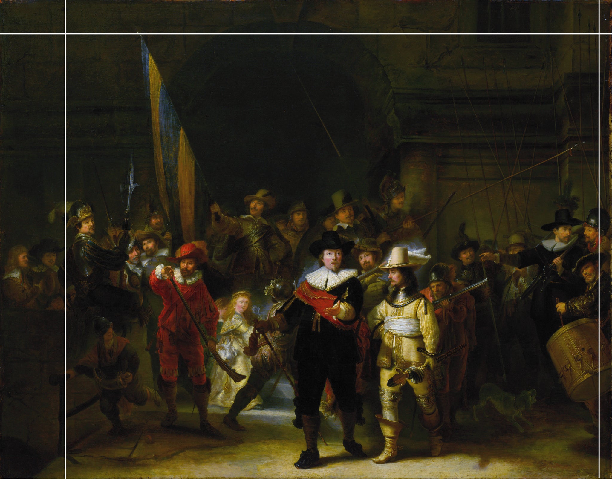 Die Nachtwache - Rembrandt