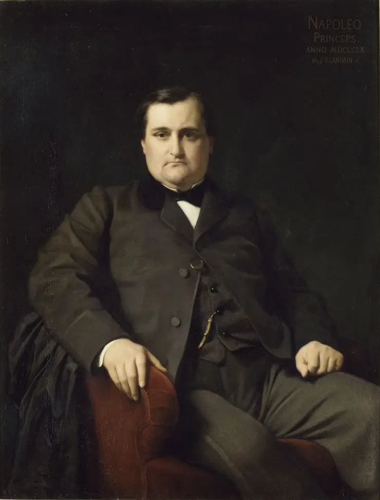 Napoléon-Joseph-Charles-Paul Bonaparte, Prinz Napoléon - Hippolyte Flandrin