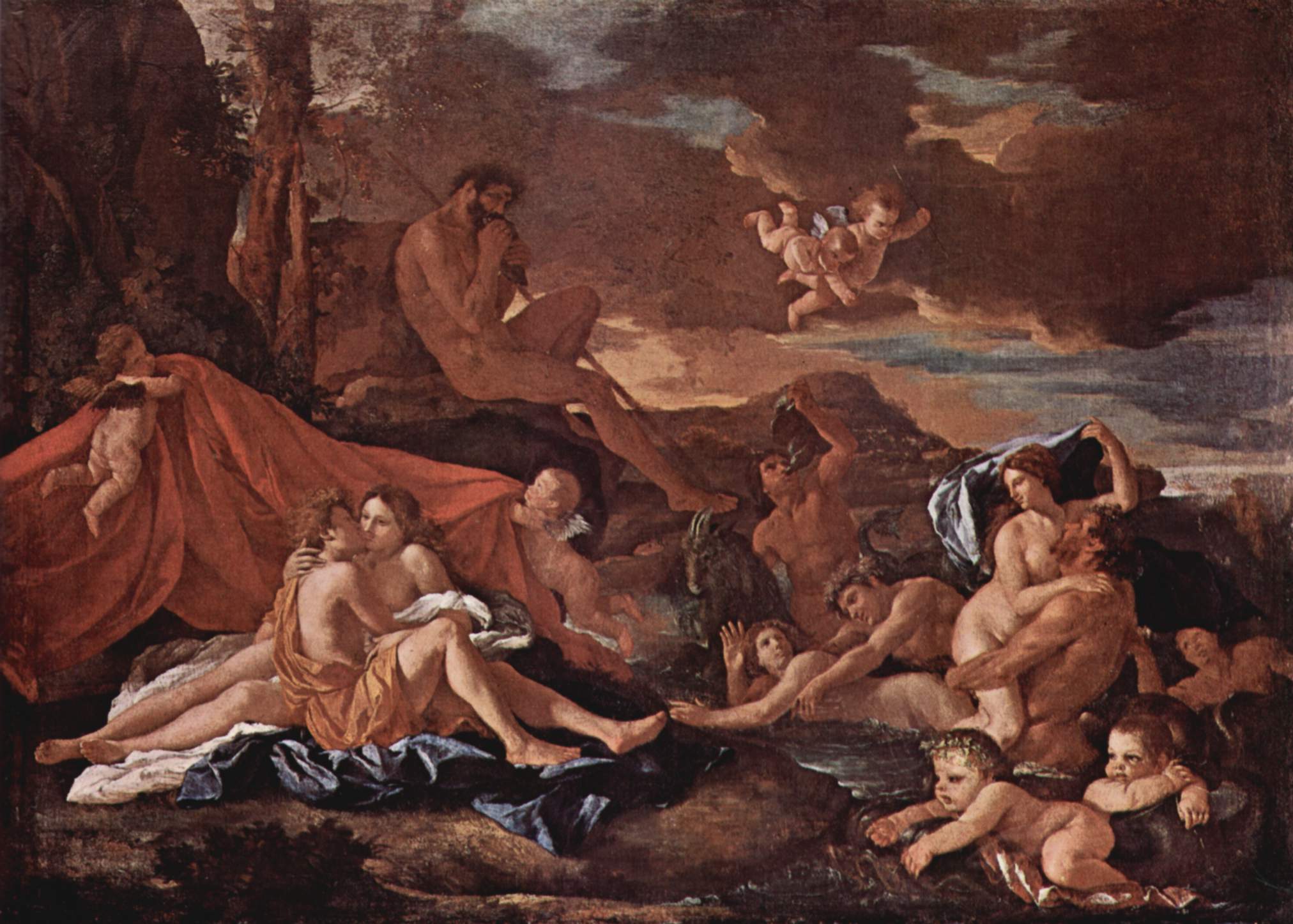 Acis und Galatea - Nicolas Poussin