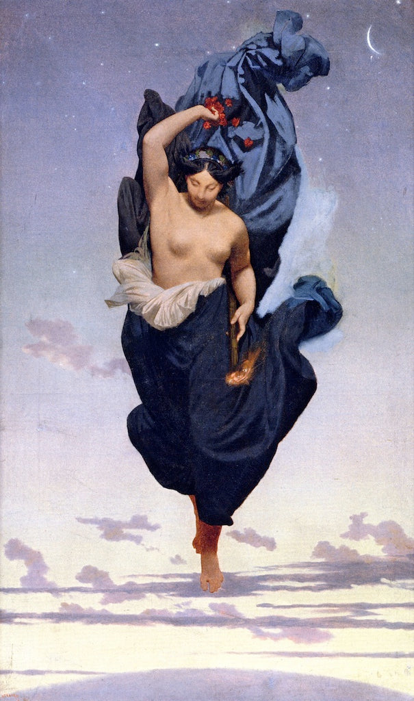 Reproduction du tableau « La Nuit - Jean-Léon Gérôme » par Alpha Reproduction en peinture à l’huile