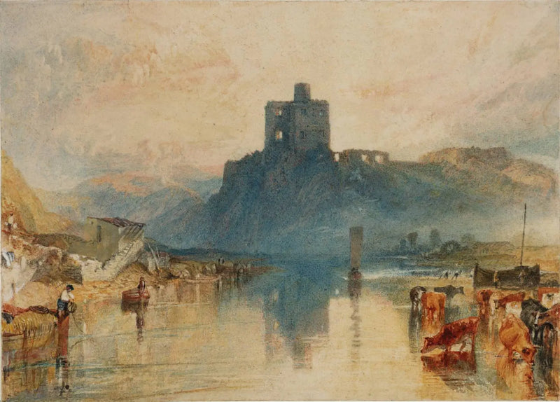 Norham Castle, am Fluss Tweed - J. M. W. Turner