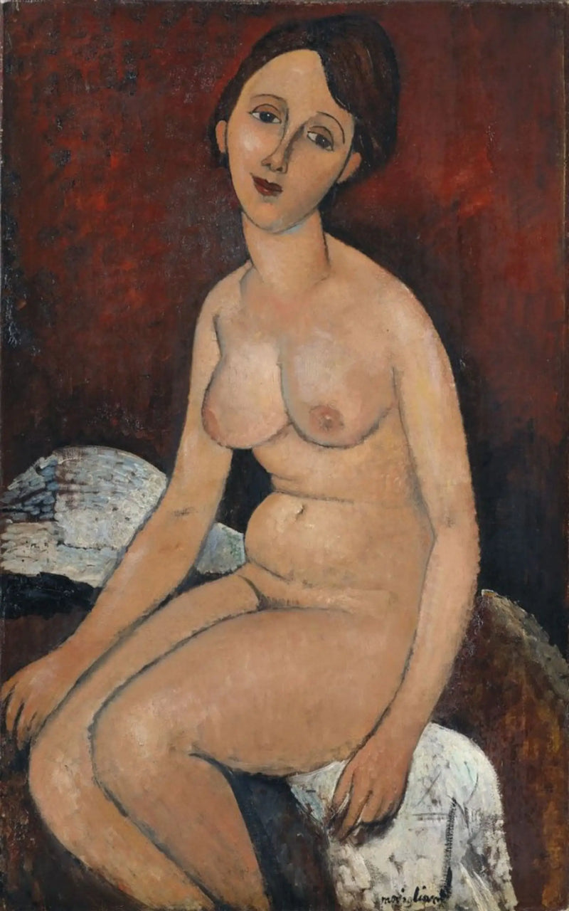 Nu assis - Amedeo Modigliani
