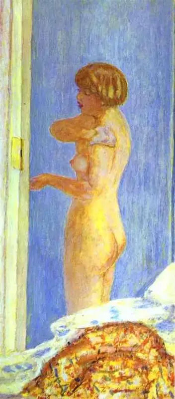 Nackt mit Fußende - Pierre Bonnard