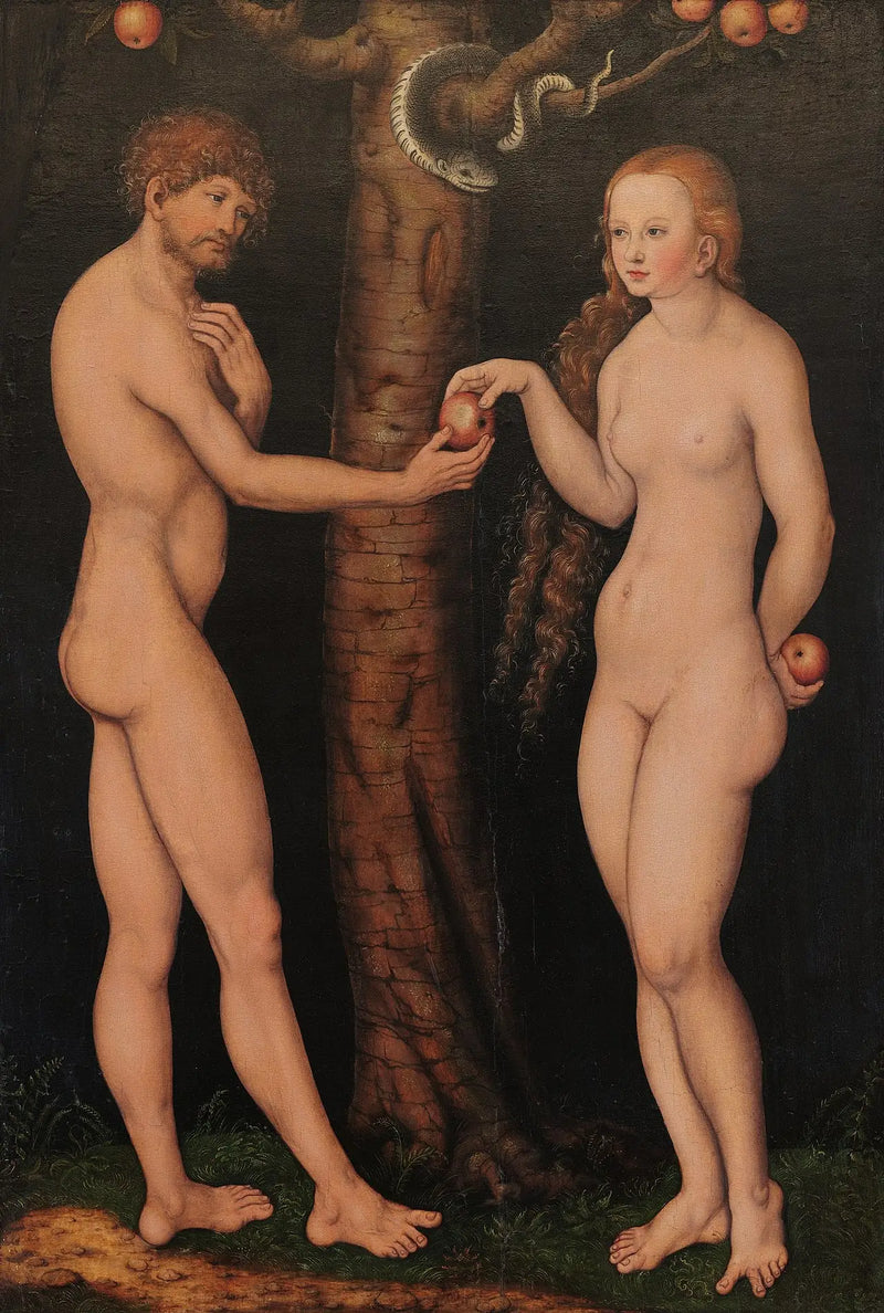 Adam und Eva - Lucas Cranach der Ältere