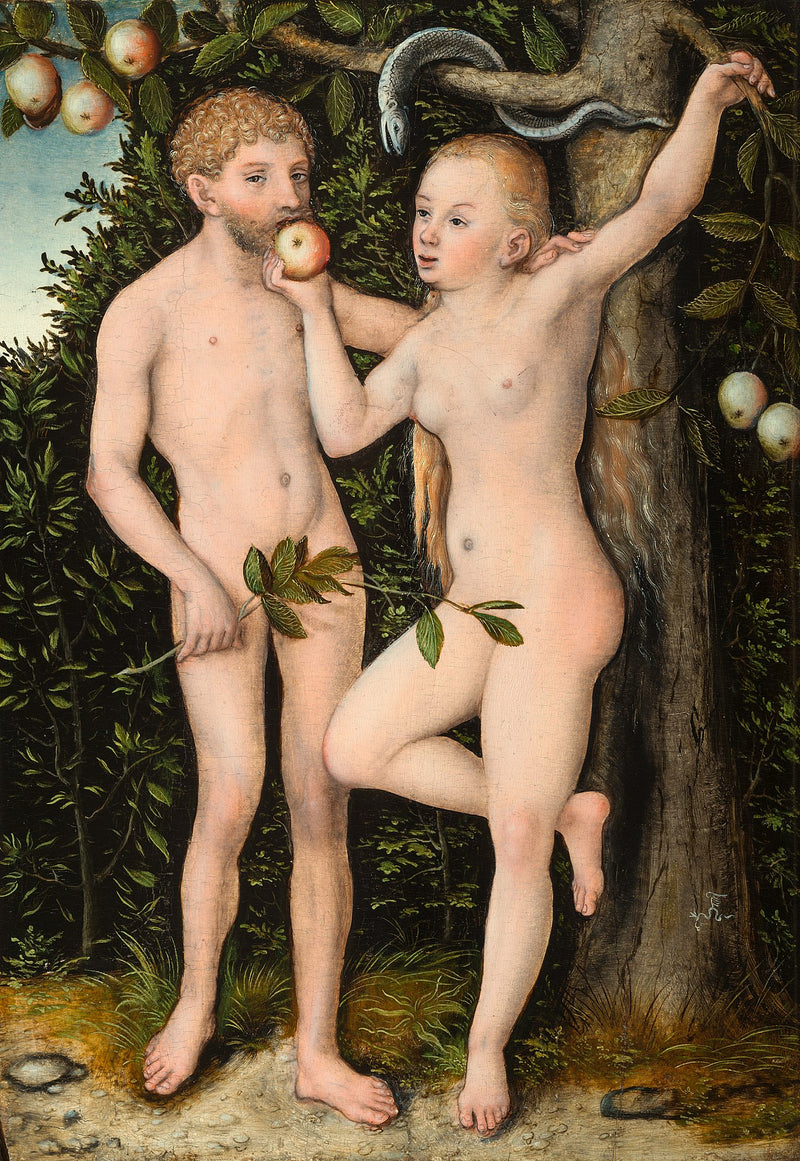 Adam und Eva - Lucas Cranach der Ältere