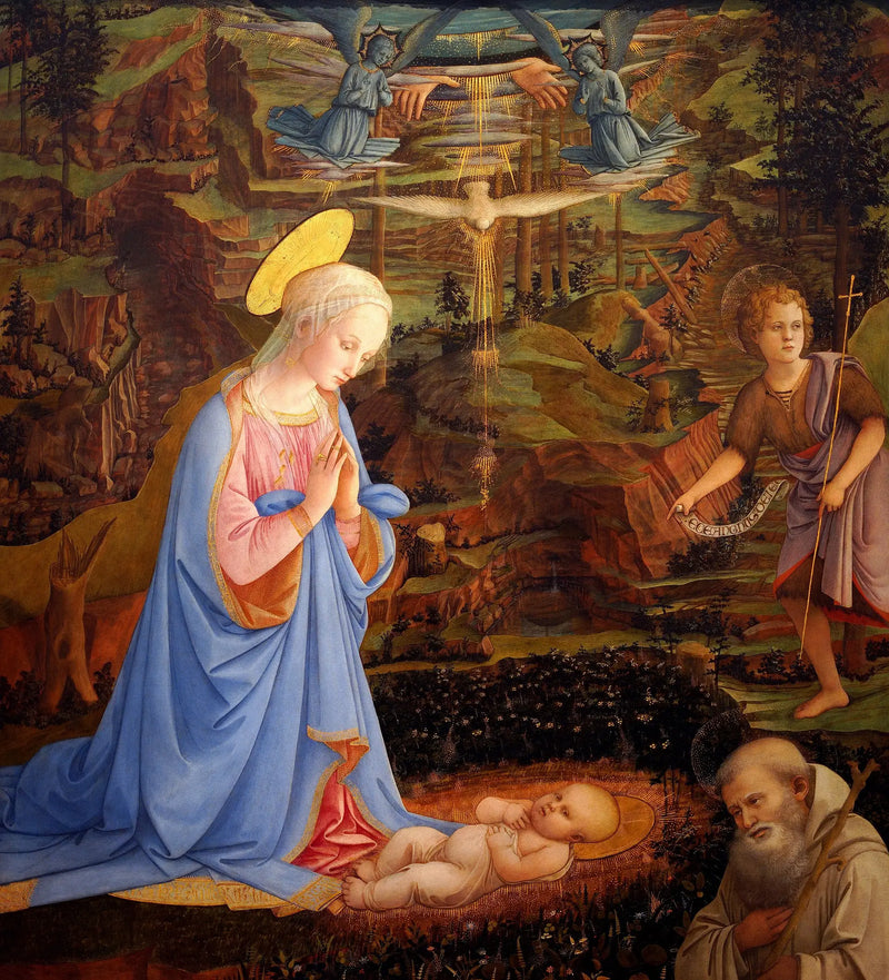 Anbetung des Camaldoli - Fra Filippo Lippi