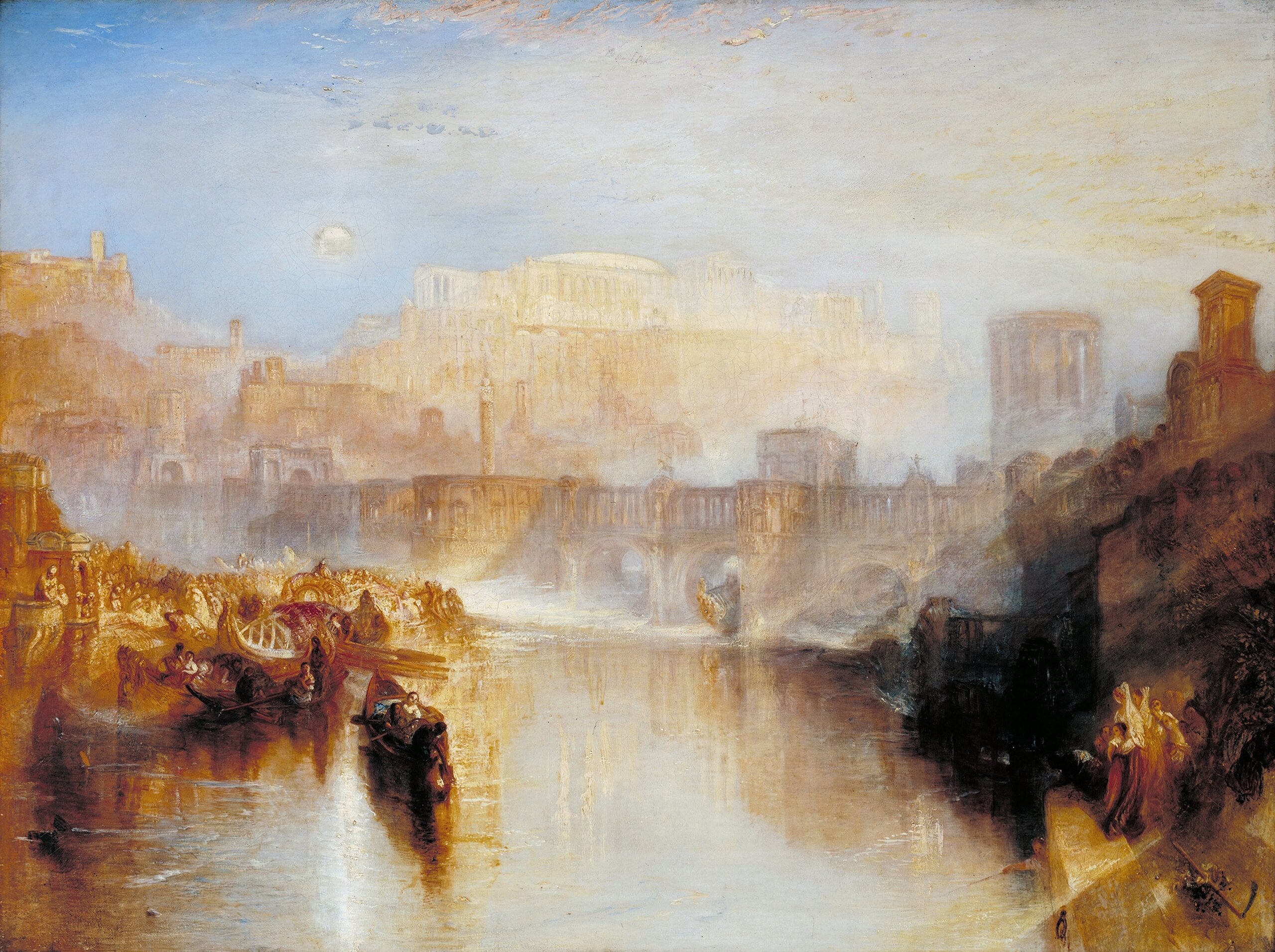 Agrippina landet mit den Überresten von Germanicus - J. M. W. Turner