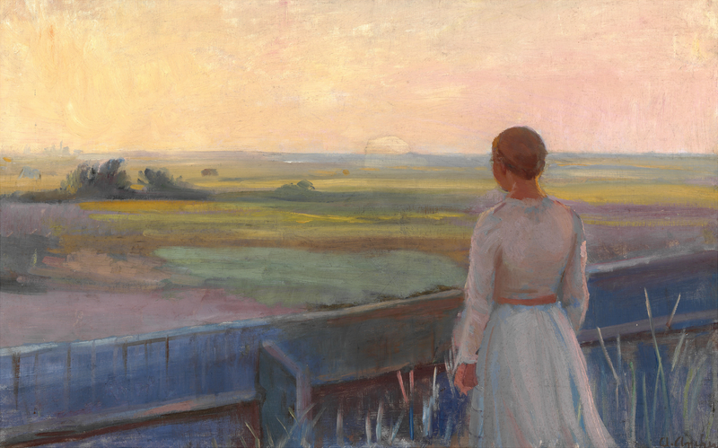 In der Dämmerung – Anna Ancher