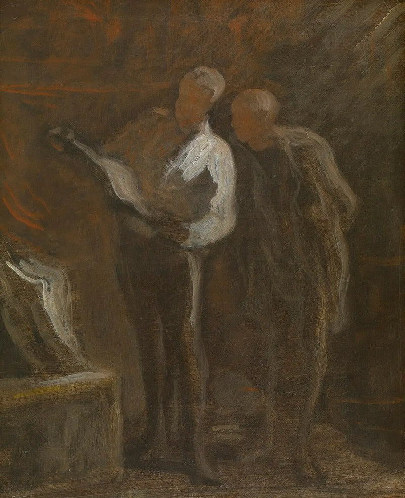 Liebhaber von Druckgrafiken - Honoré Daumier
