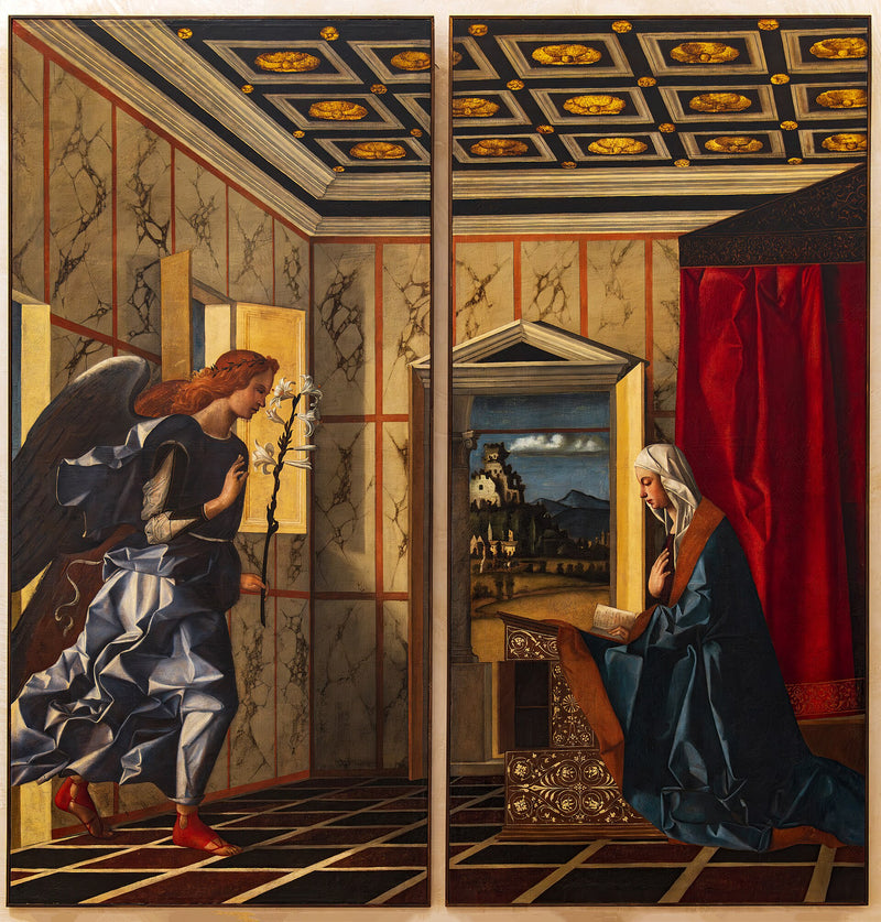 Verkündigung, Jungfrau der Verkündigung - Giovanni Bellini