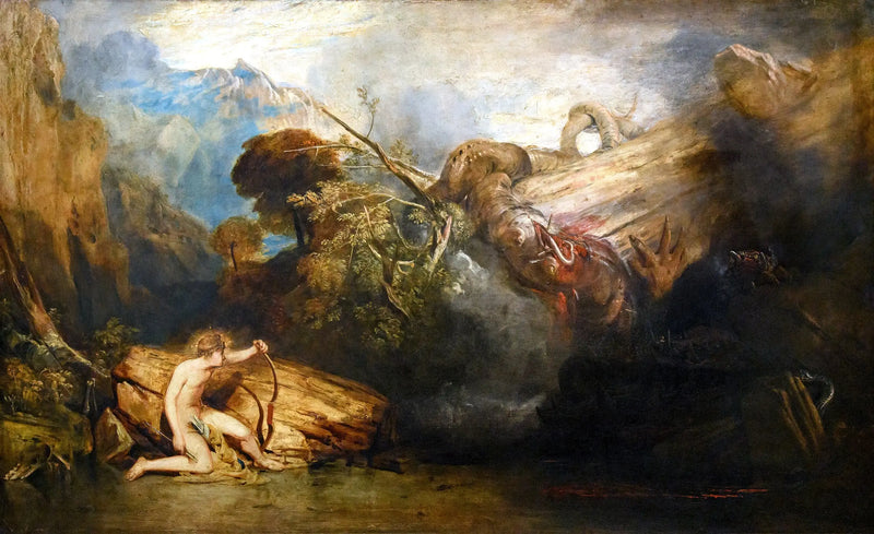 Apollon und der Python - J. M. W. Turner
