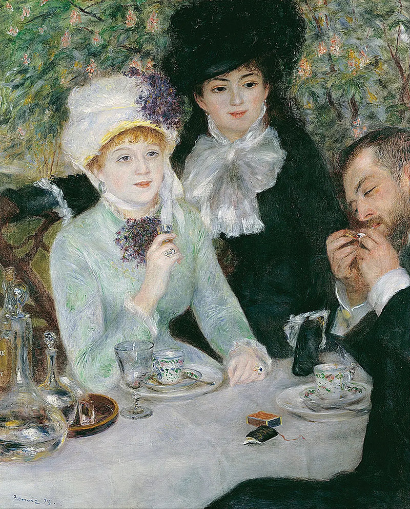 Nach dem Mittagessen - Pierre-Auguste Renoir