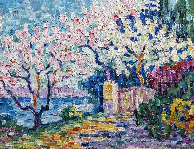 Blühende Bäume - Paul Signac
