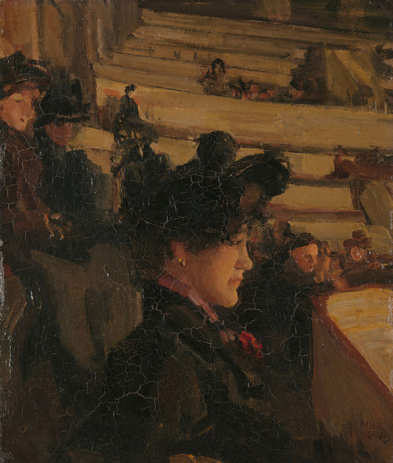 Im Theater – Isaac Israels