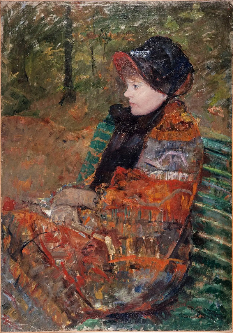 Herbst, Porträt von Lydia Cassatt - Mary Cassatt