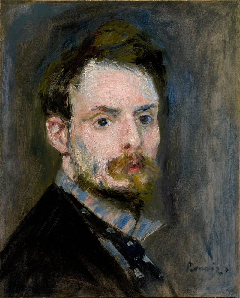Selbstporträt - Pierre-Auguste Renoir
