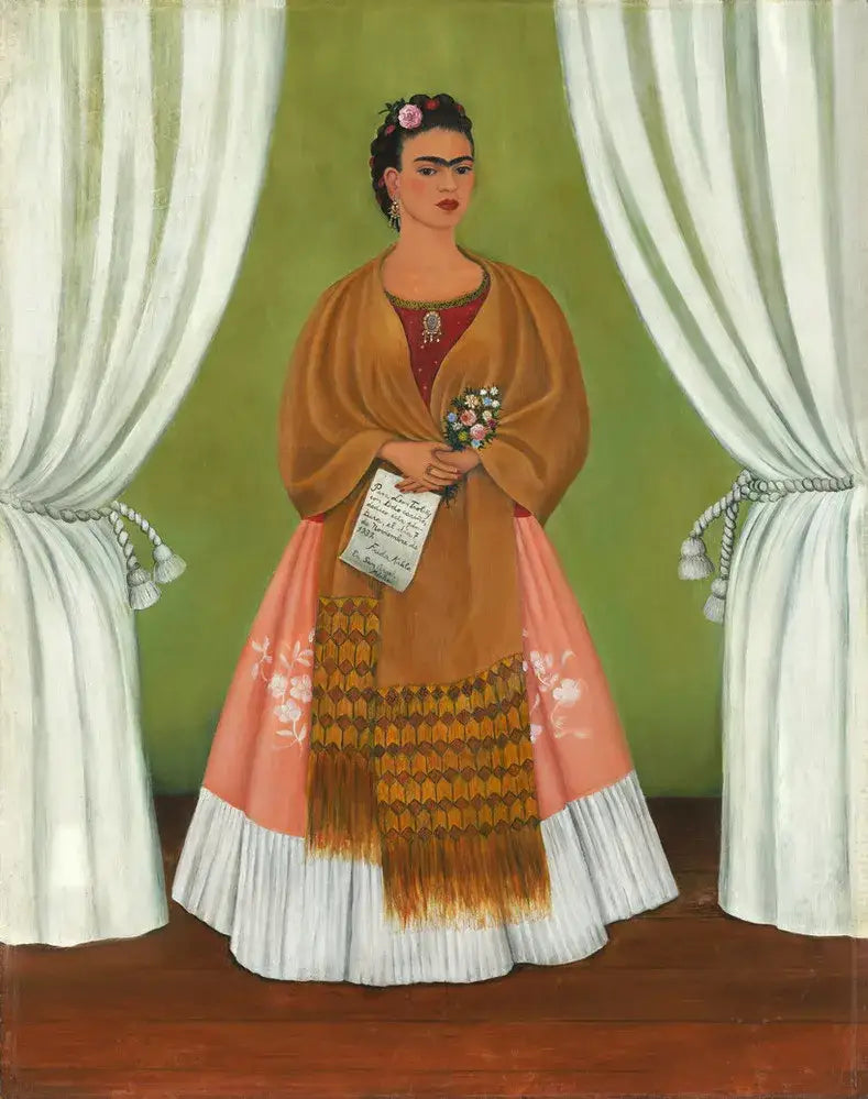 Selbstporträt gewidmet Léon Trotski - Frida Kahlo