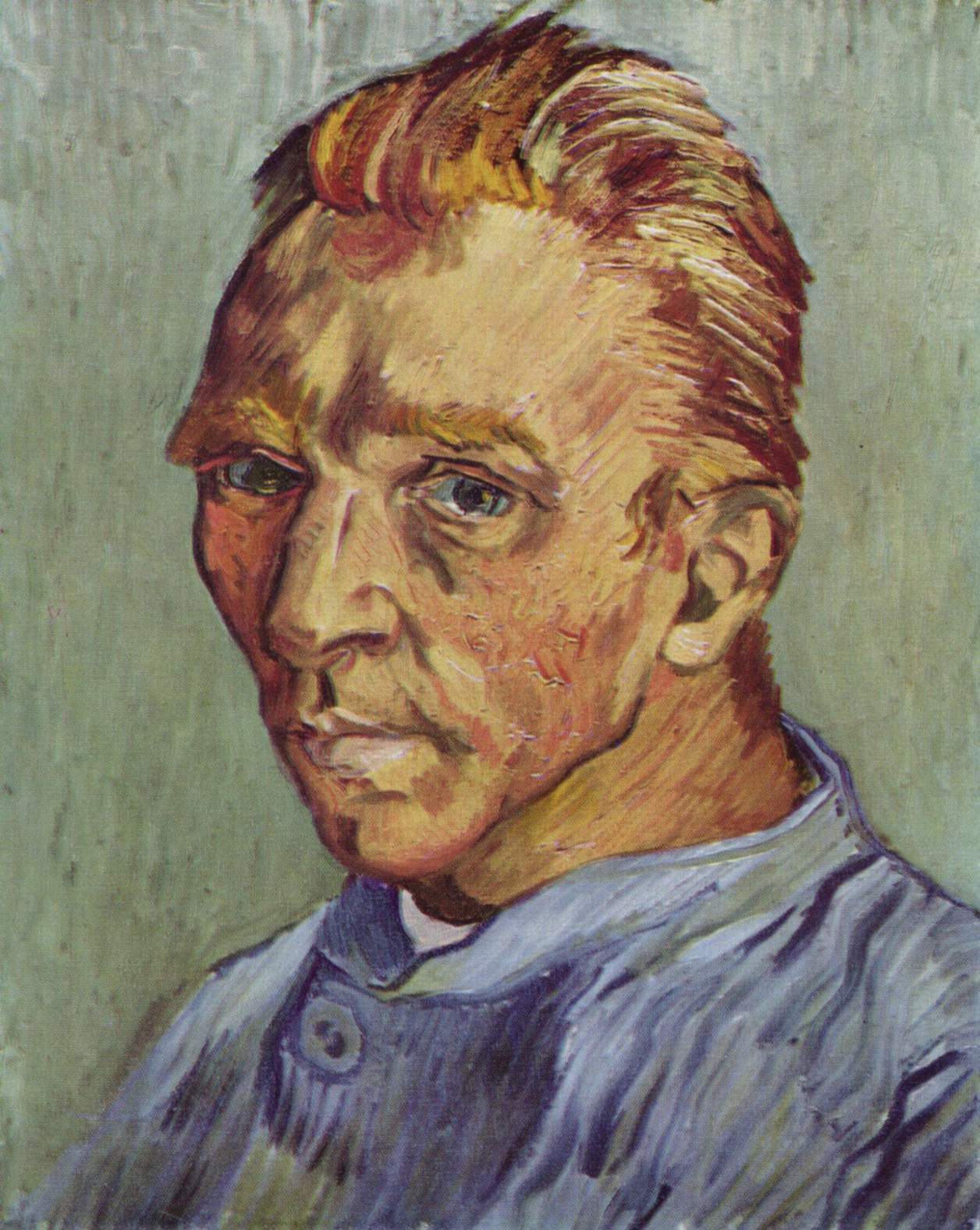 Selbstporträt ohne Bart - Vincent van Gogh