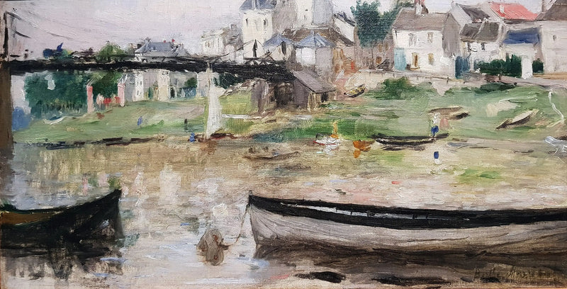 Boote auf der Seine - Berthe Morisot