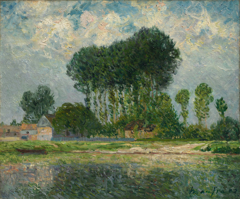 Ufer der Seine bei Les Andelys - Maxime Maufra