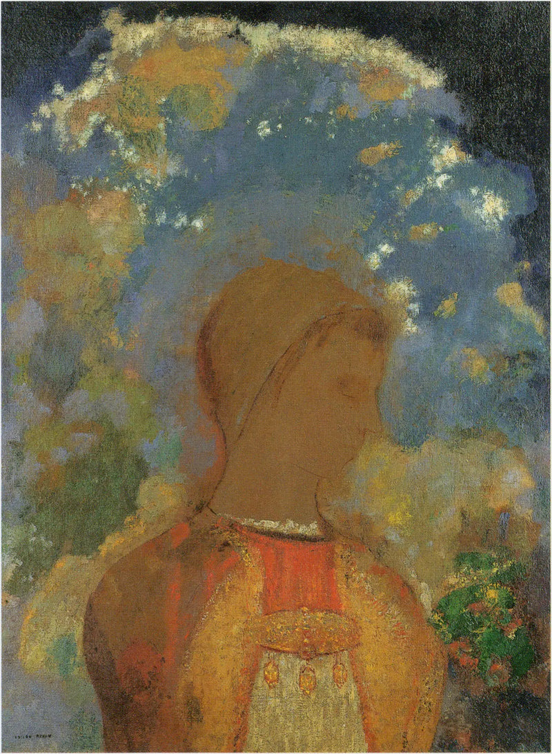 Buddha in seiner Jugend - Odilon Redon