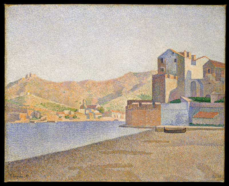 Collioure. Der Strand der Stadt. Opus 165 - Paul Signac