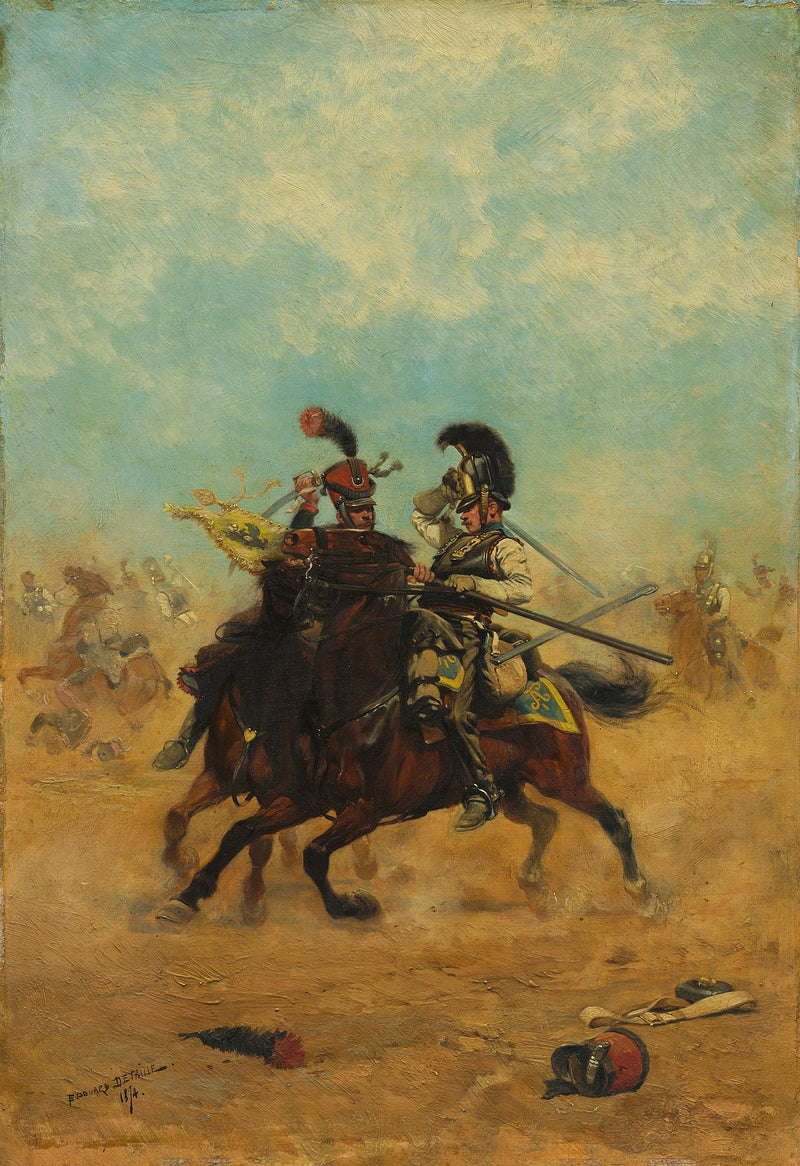 Kampf um die Farben - Édouard Detaille