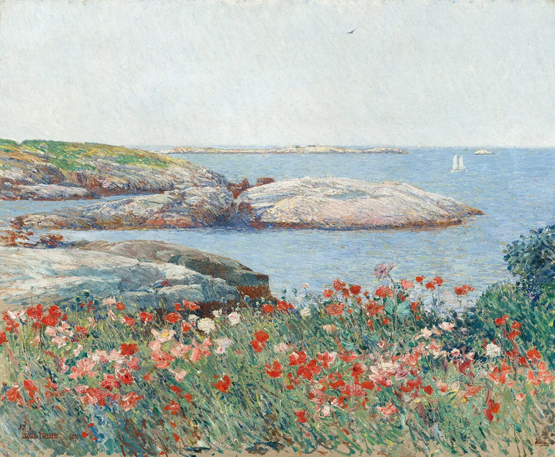 Mohnblumen, Shoal Islands - Childe Hassam