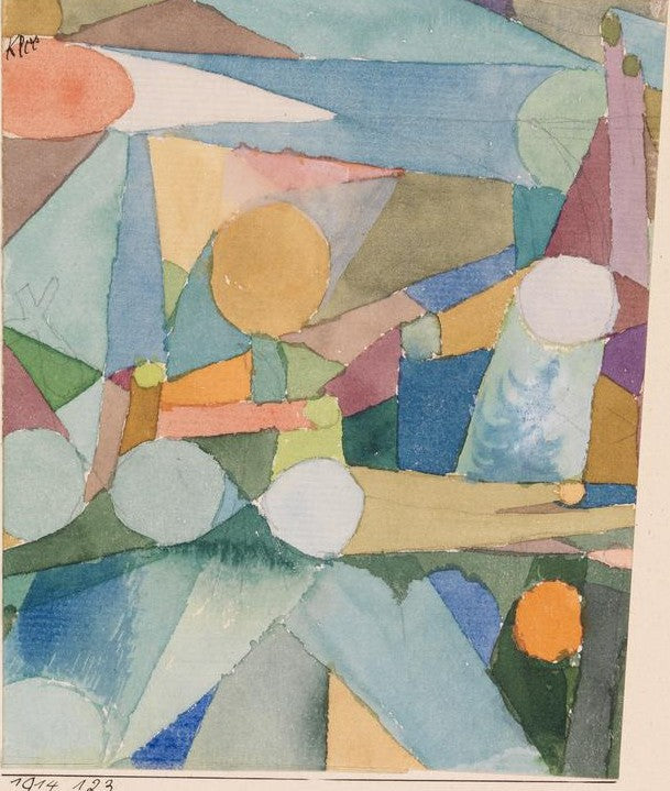 Nach einer Skizze aus Zürich - Paul Klee