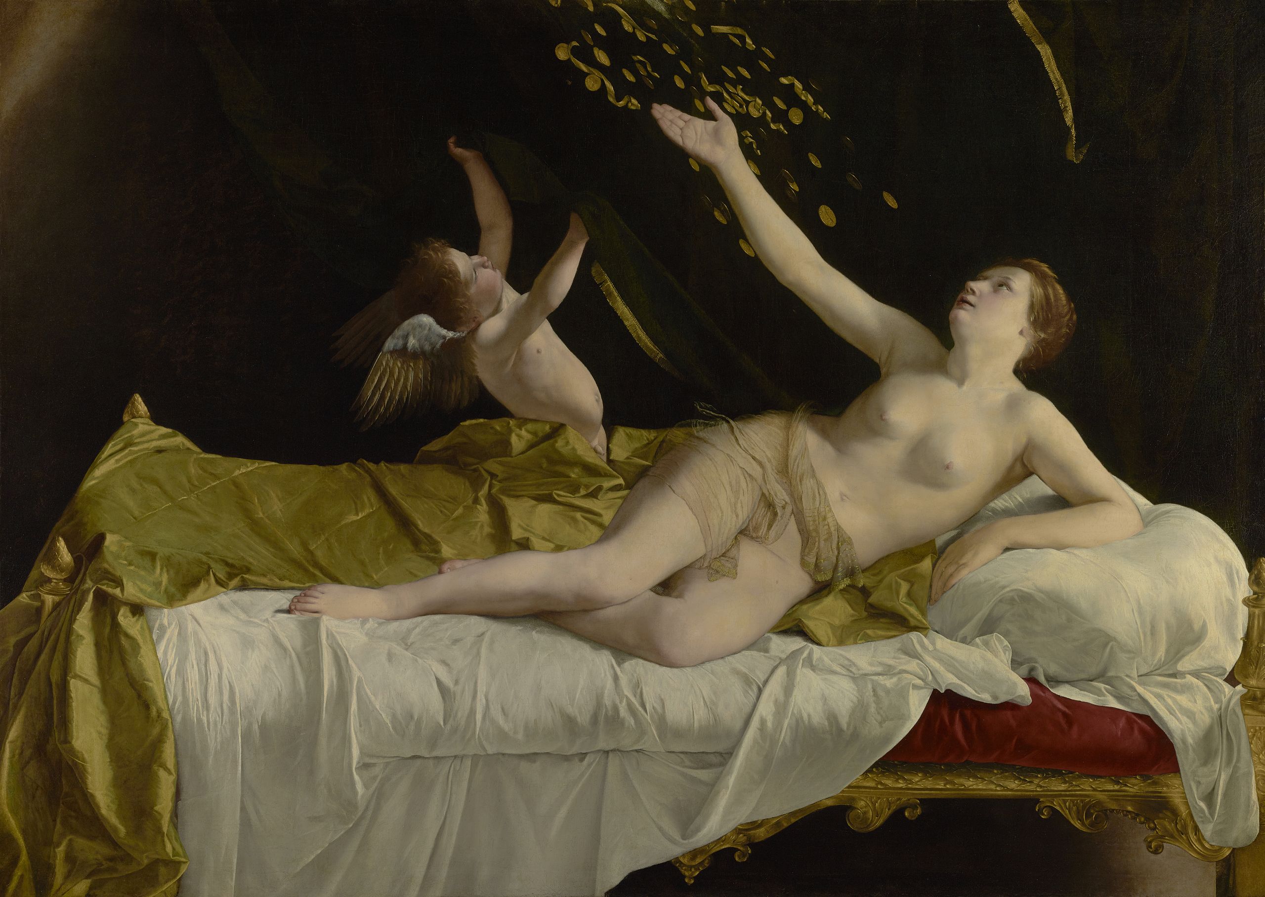 Danaé - Orazio Gentileschi - Alpha Reproduction