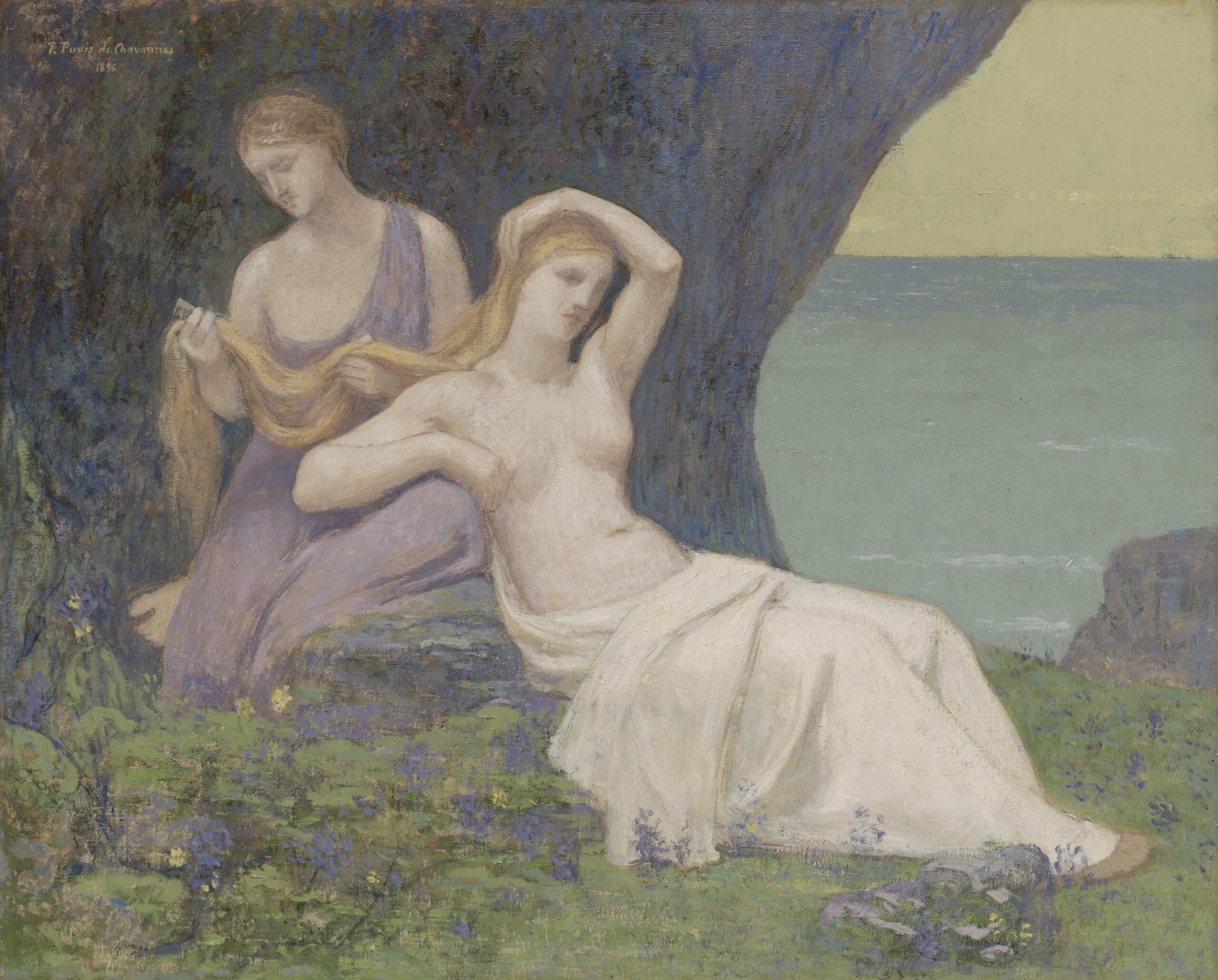 Dans la bruyère - Pierre Puvis de Chavannes
