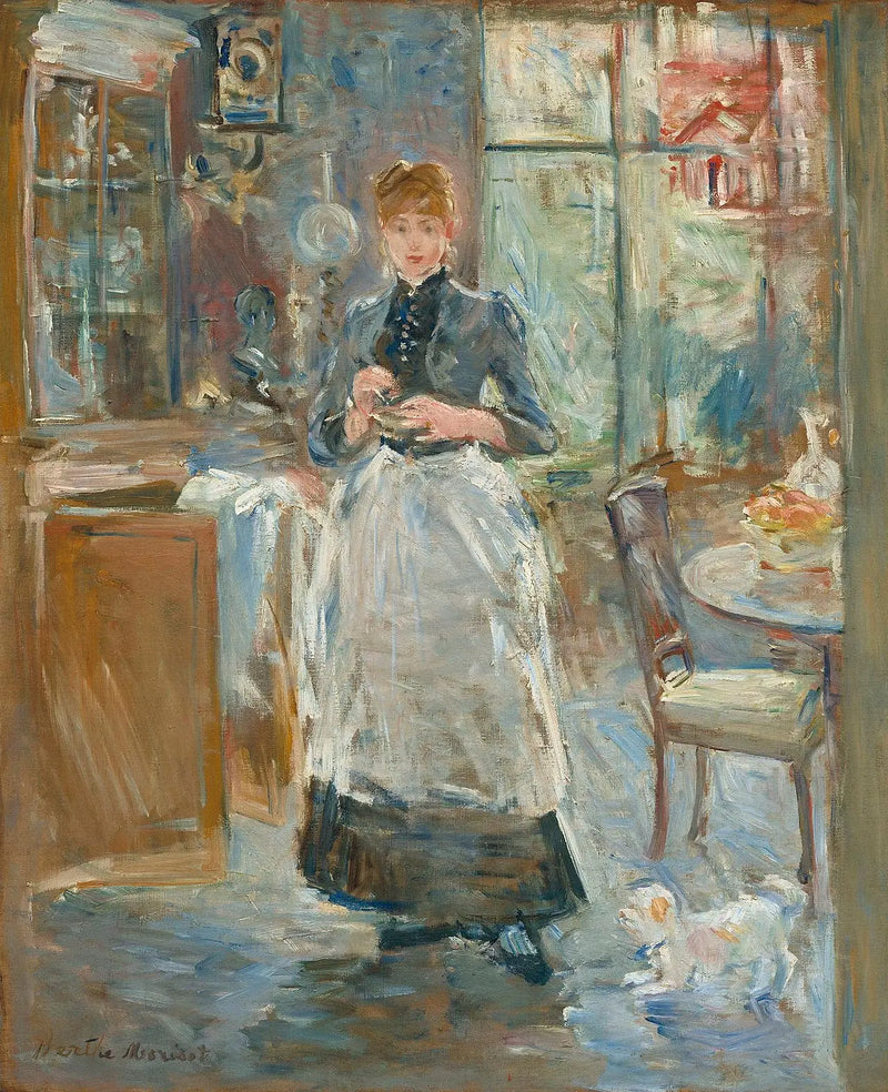 Im Esszimmer - Berthe Morisot