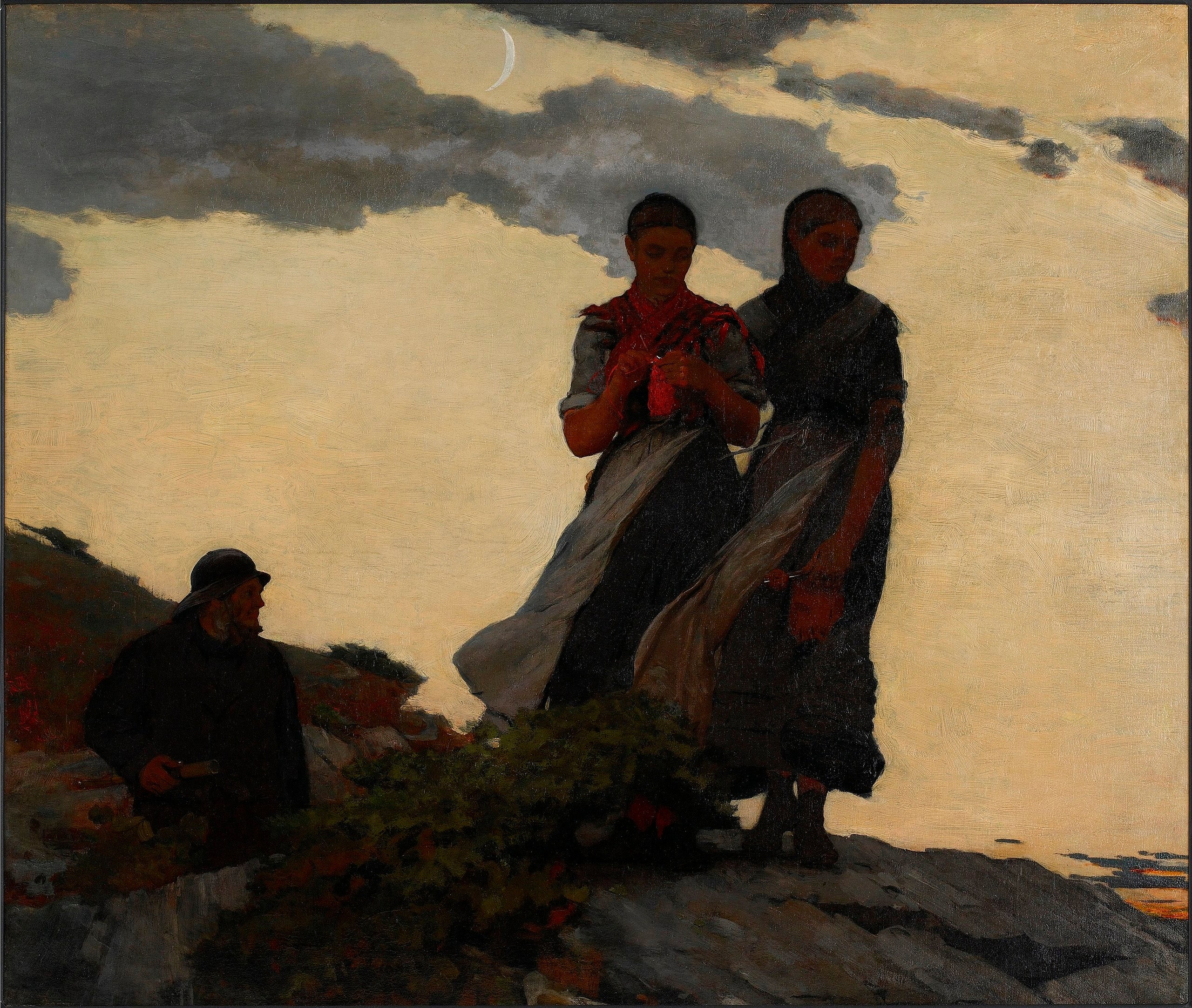 Début de soirée - Winslow Homer