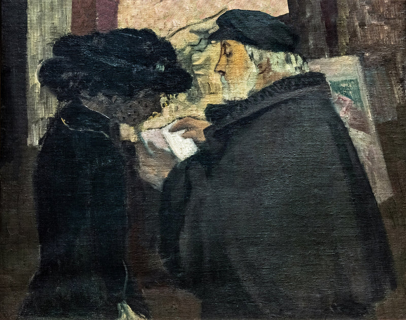 Degas und sein Modell - Maurice Denis