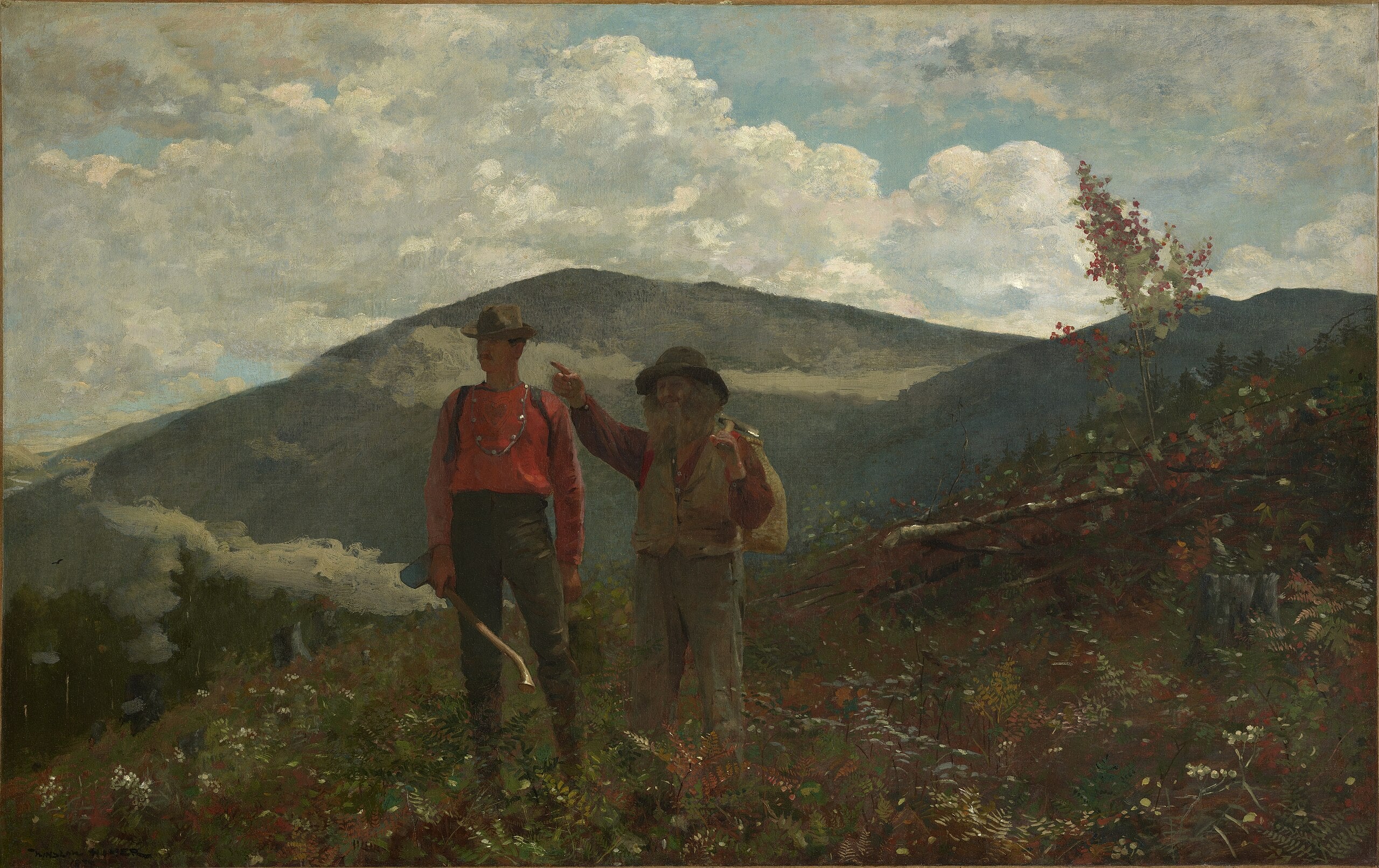 Deux guides - Winslow Homer