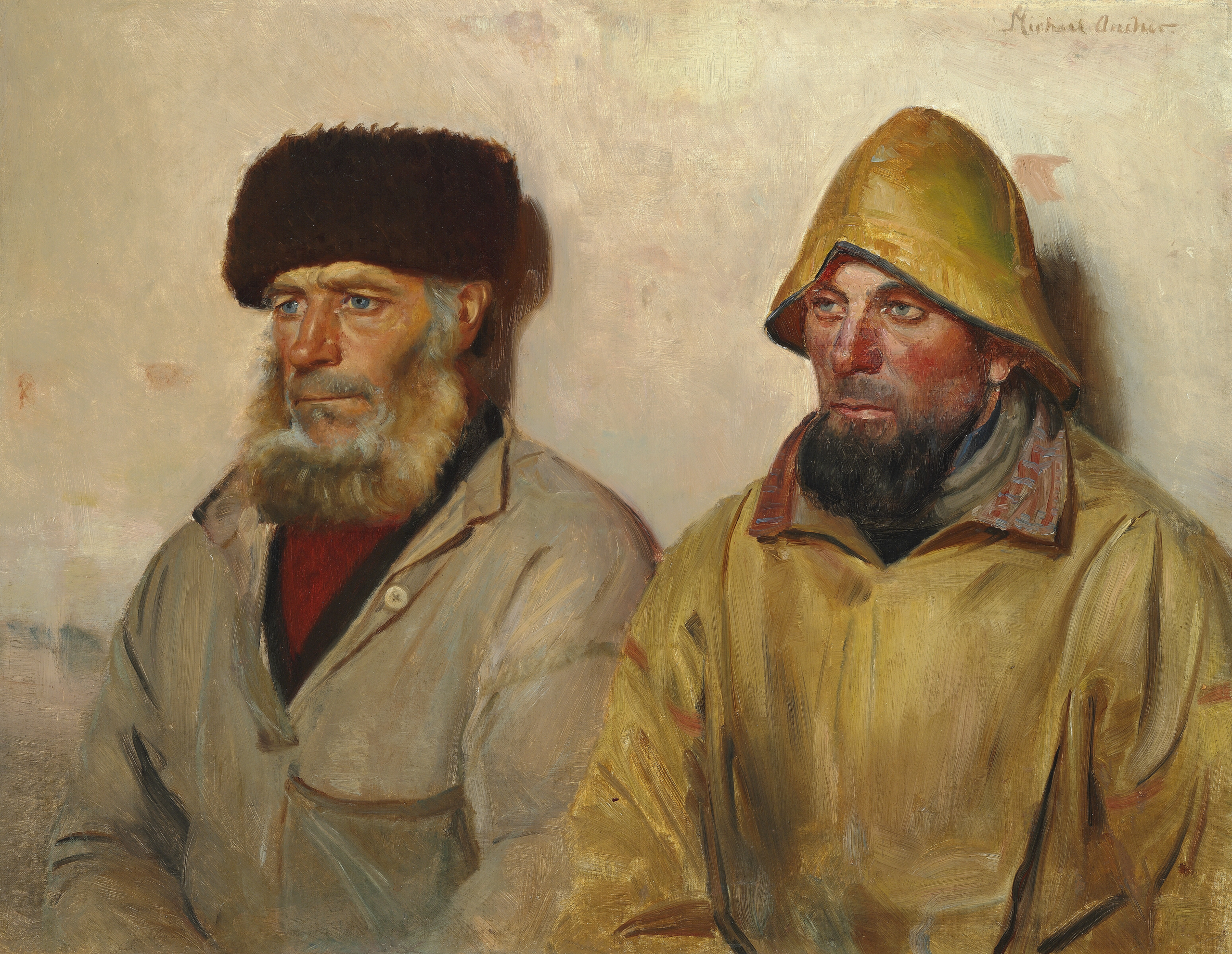 Zwei Fischer aus Skagen – Michael Peter Ancher