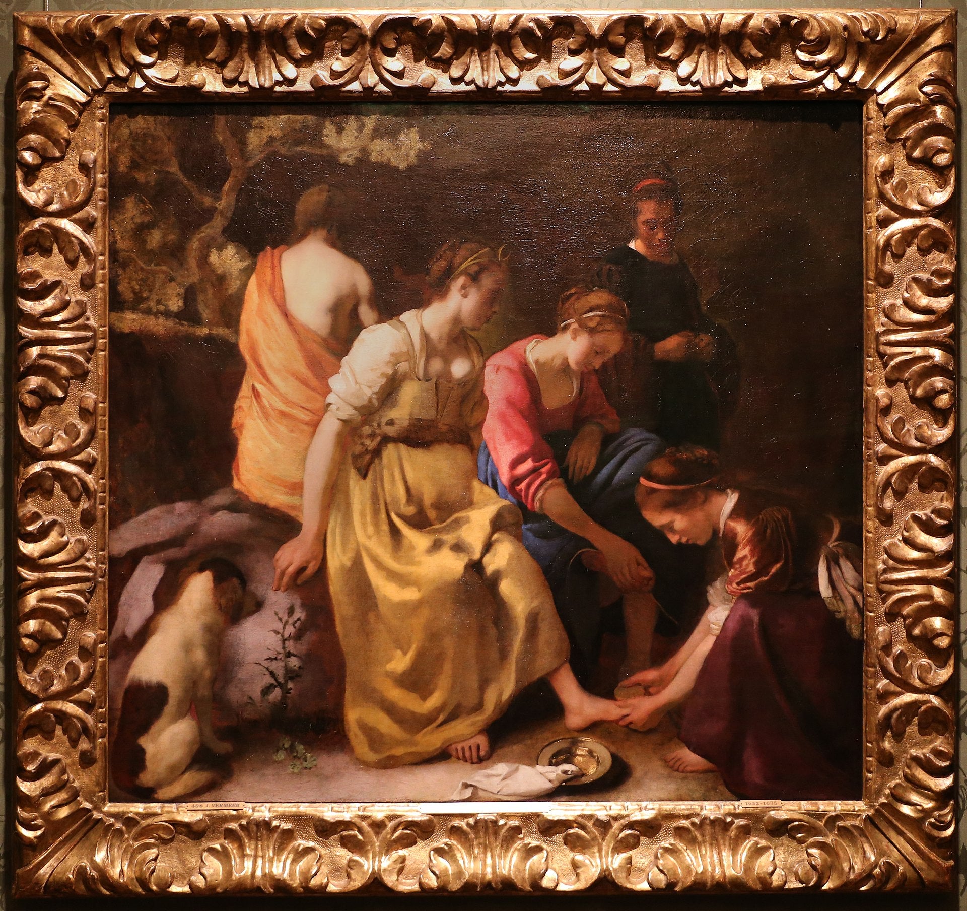 Diana und ihre Gefährtinnen - Johannes Vermeer