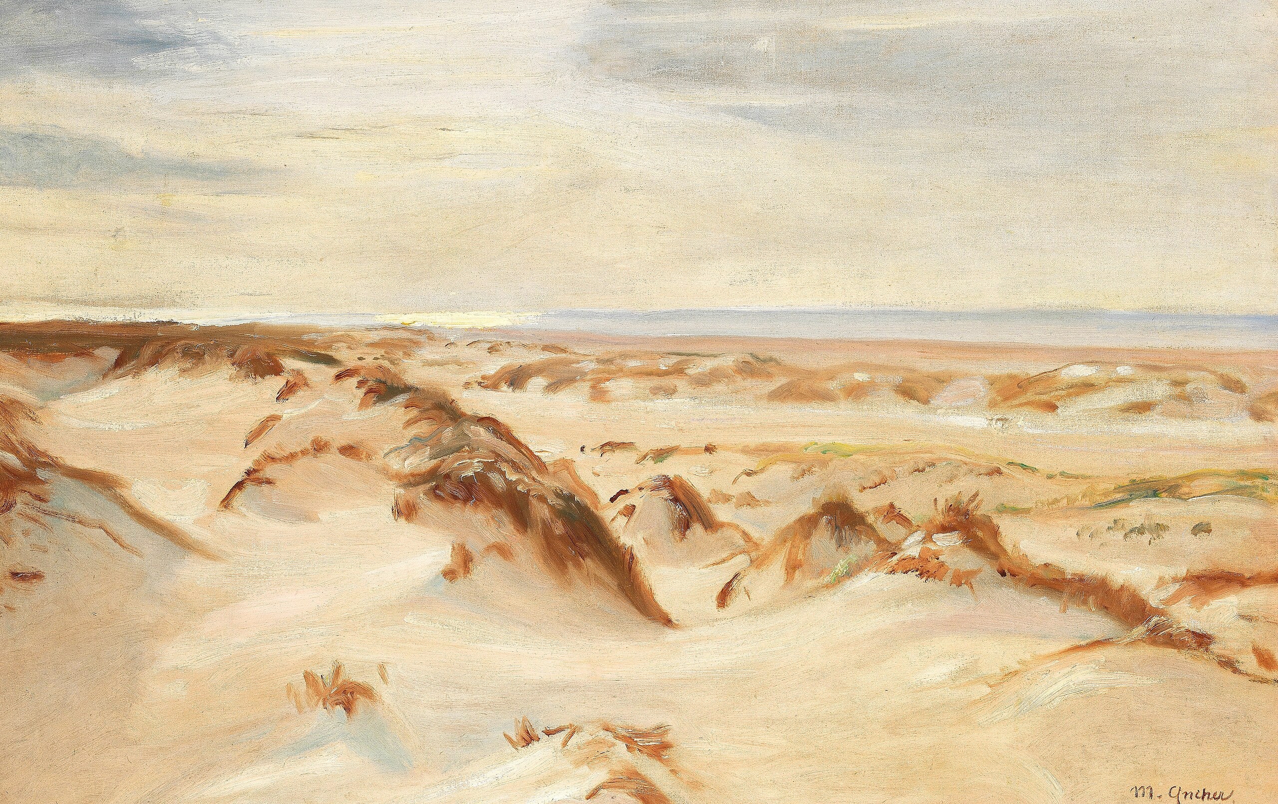 Dünen, Skagen. -Michael Peter Ancher