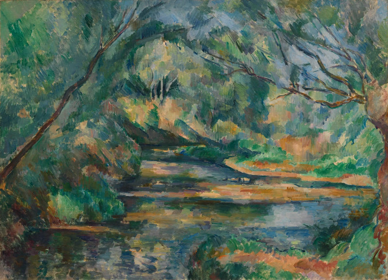Bach im Unterholz - Paul Cézanne