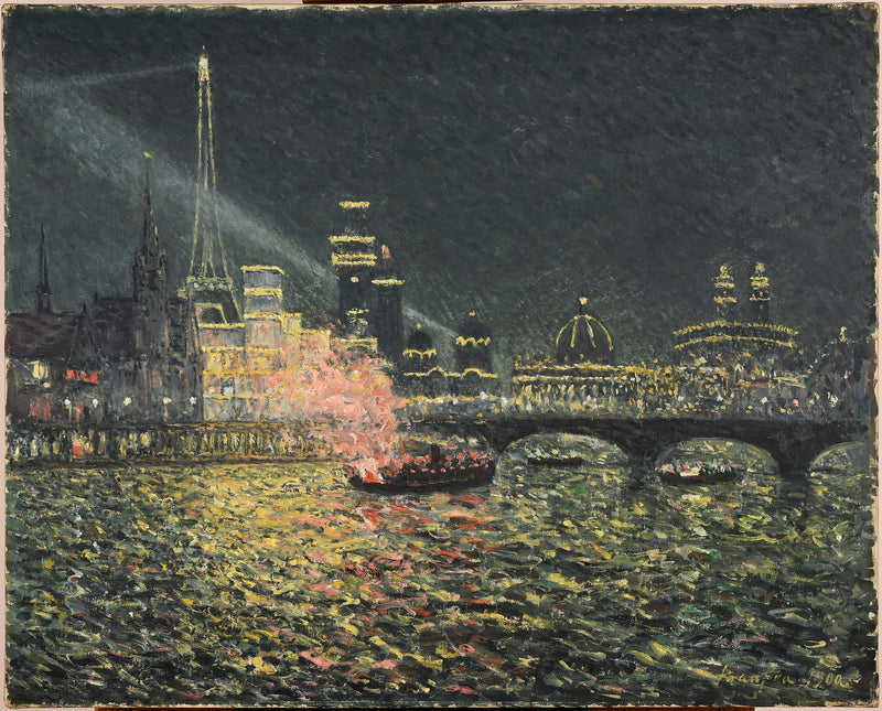 Nachttraum: Weltausstellung 1900, Paris - Maxime Maufra