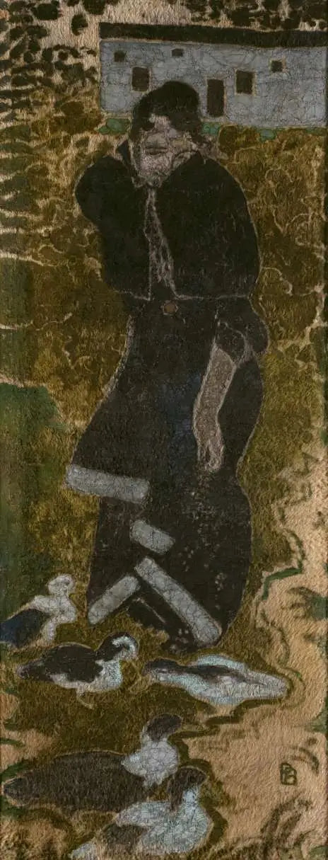 Frau mit Enten - Pierre Bonnard