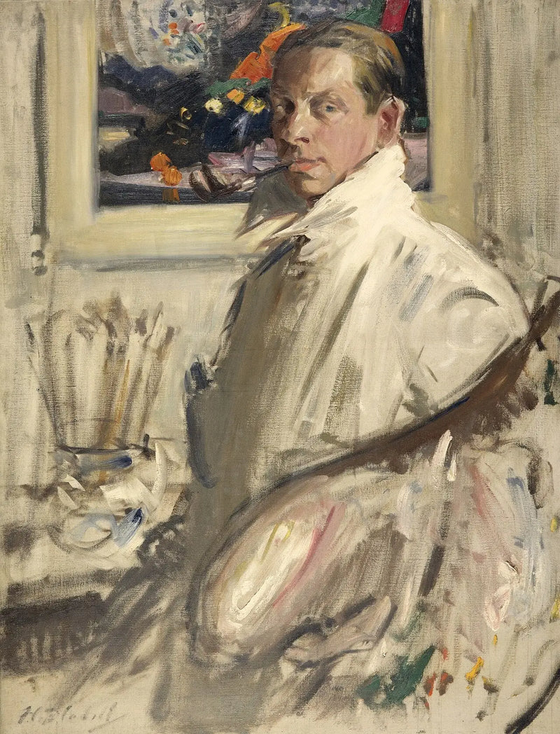 Francis Campbell Boileau Cadell, 1883 - 1937. Künstler (Selbstporträt) - Francis Cadell